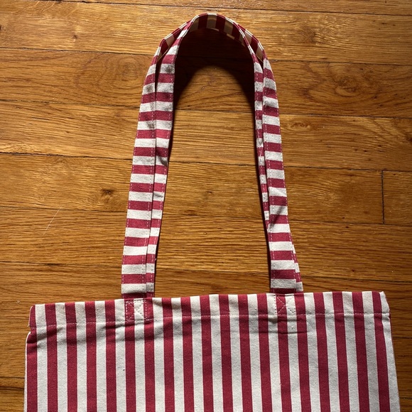 New Sézane Rouge Amour Club stripped tote - Picture 3 of 3